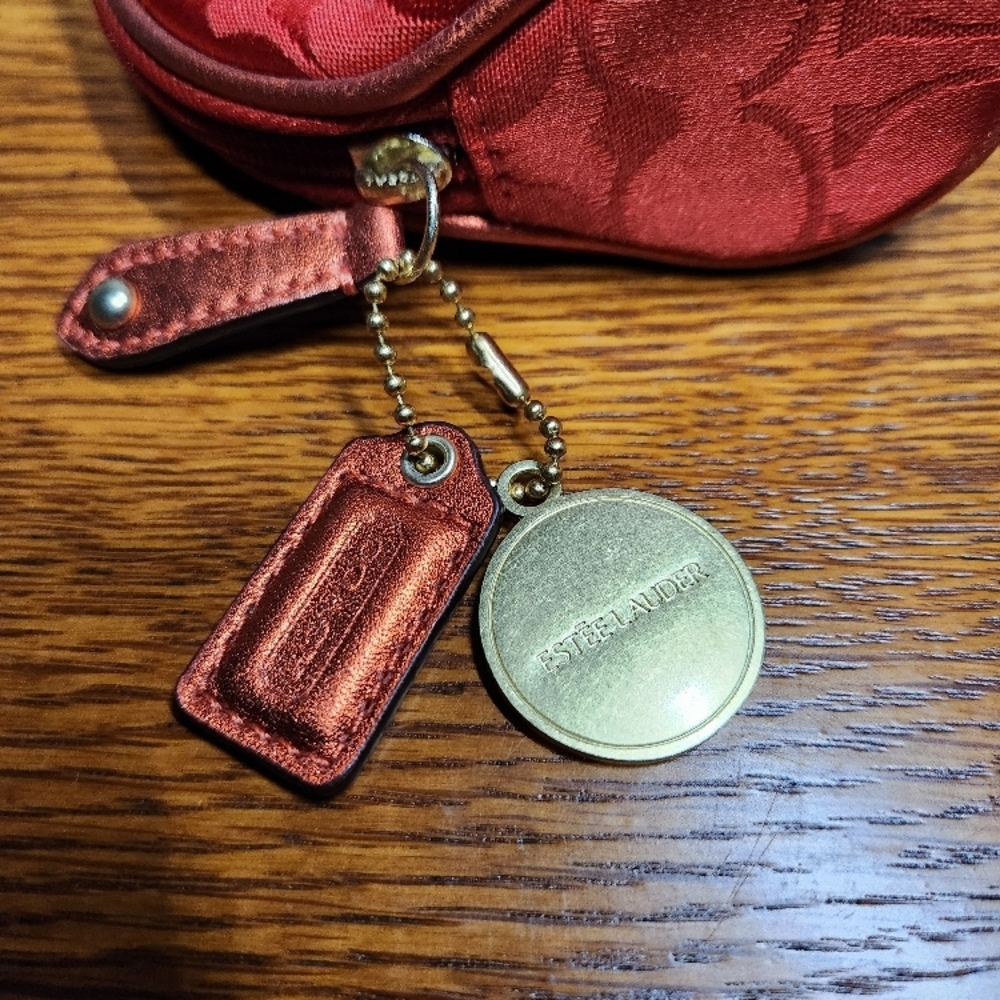 Coach x estee lauder cosmetic pouch - Picture 7 of 13